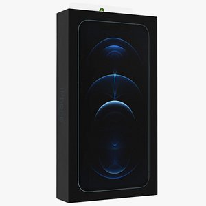 iPhone 12 Pro Max Box Pacific Blue