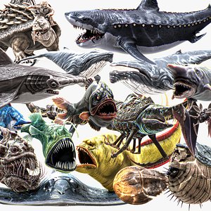 15 In 1 Bundle - Underwater Creature Fish