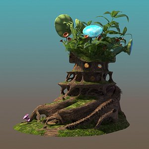 Cartoon Fantasy House