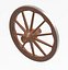 Ruota di legno