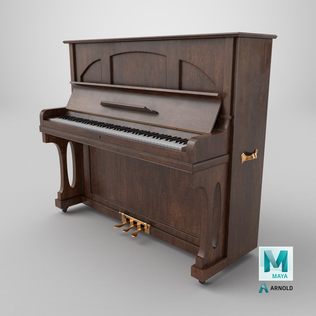 3D Dark Wood Upright Piano model https://p.turbosquid.com/ts-thumb/Qm/A40L8Y/hV/stemcell_maya_arnold_render/png/1739921903/1920x1080/fit_q87/fa5ddf9a0ddaf99e567d5c4eeec01f7fcda19540/stemcell_maya_arnold_render.jpg