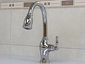 Brasstech 94P Pull Down Kitchen Faucet