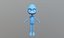 3D model alien character