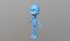3D model alien character