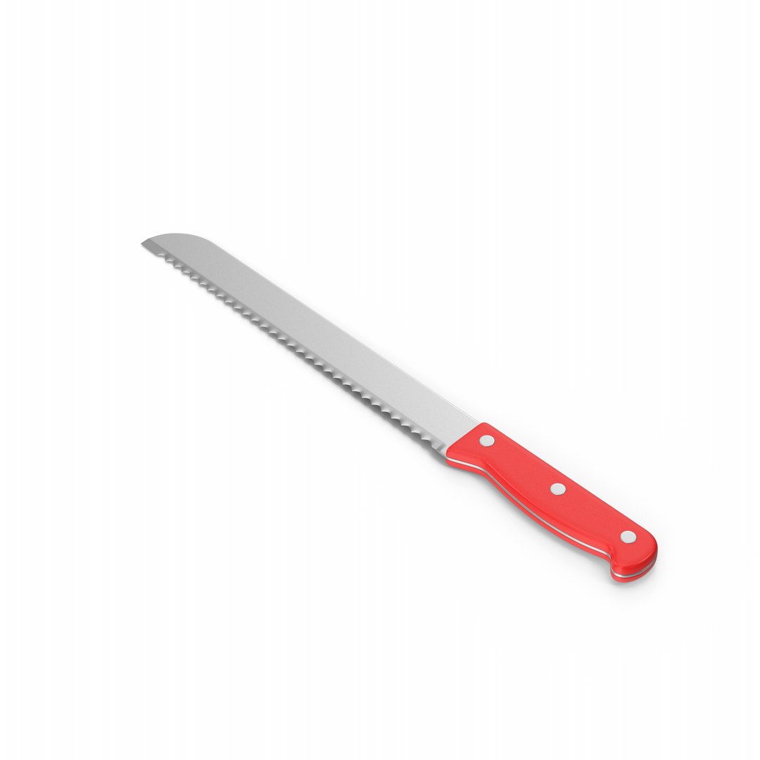 Red Saw Knife Model - TurboSquid 1888359