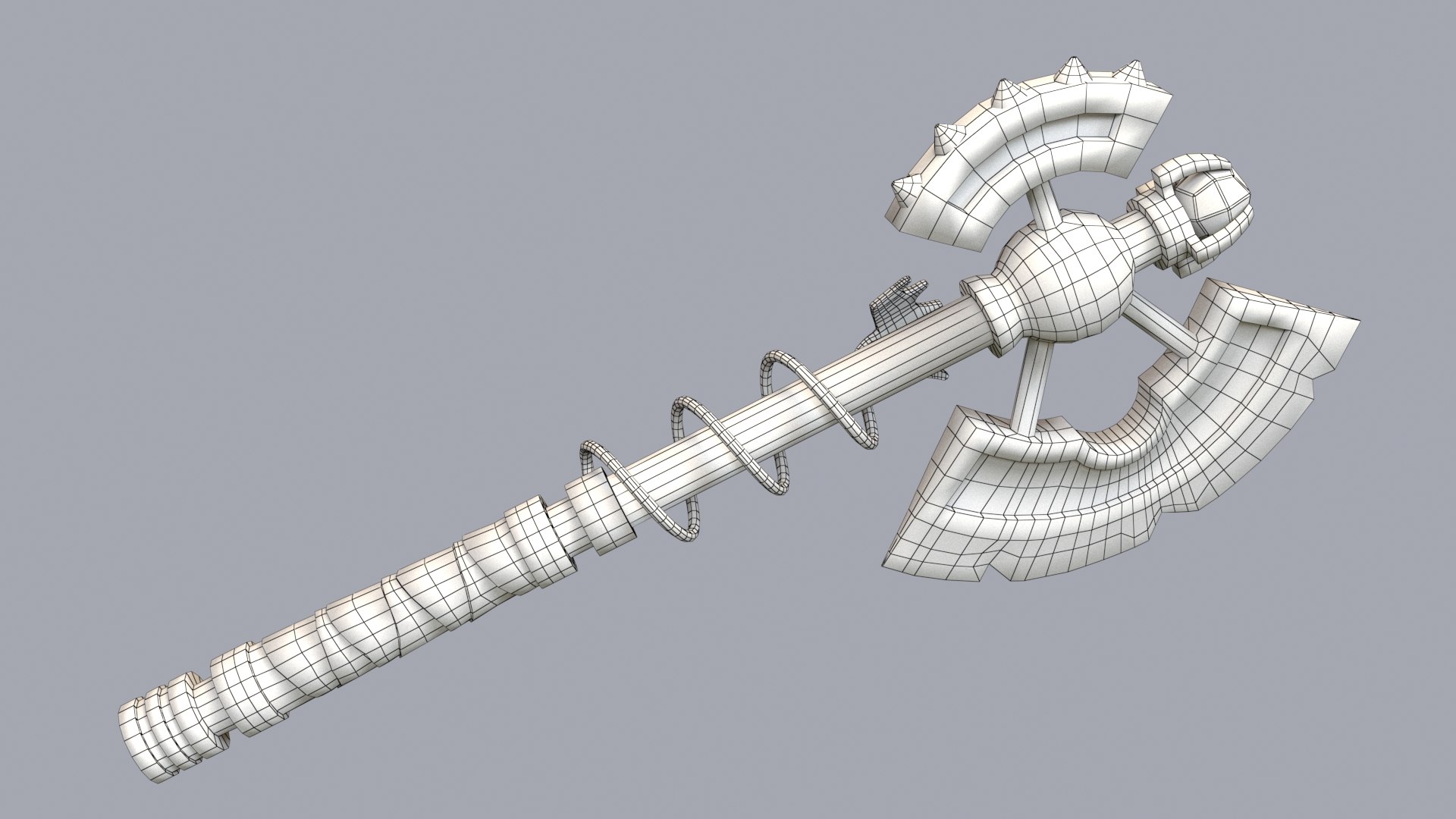 3D Axe Golden Model - TurboSquid 2093314