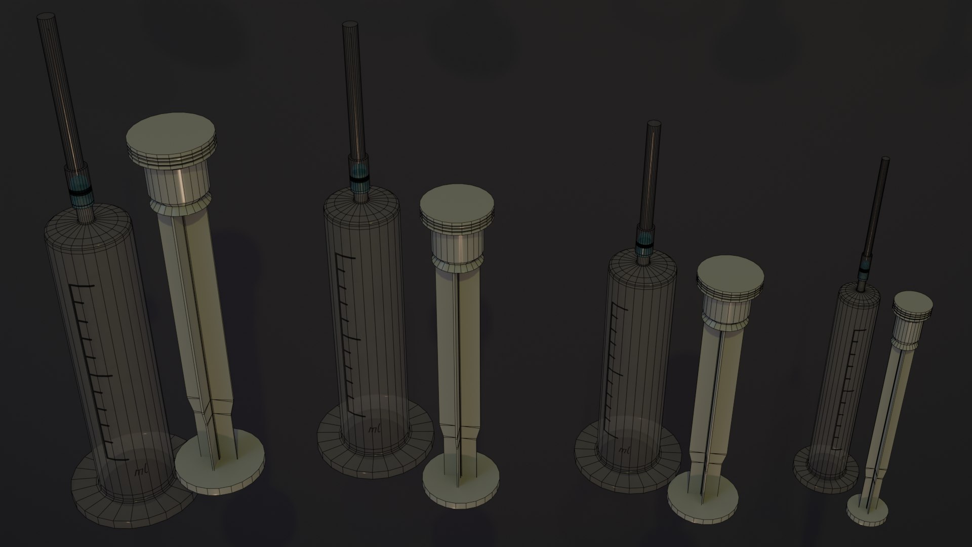 3D Model Medical Syringes - TurboSquid 2020262