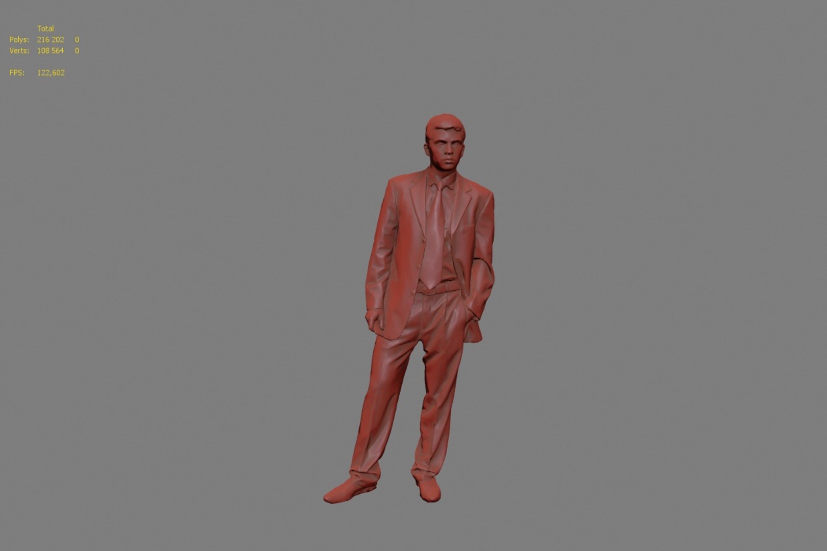 3d human businesses people model
