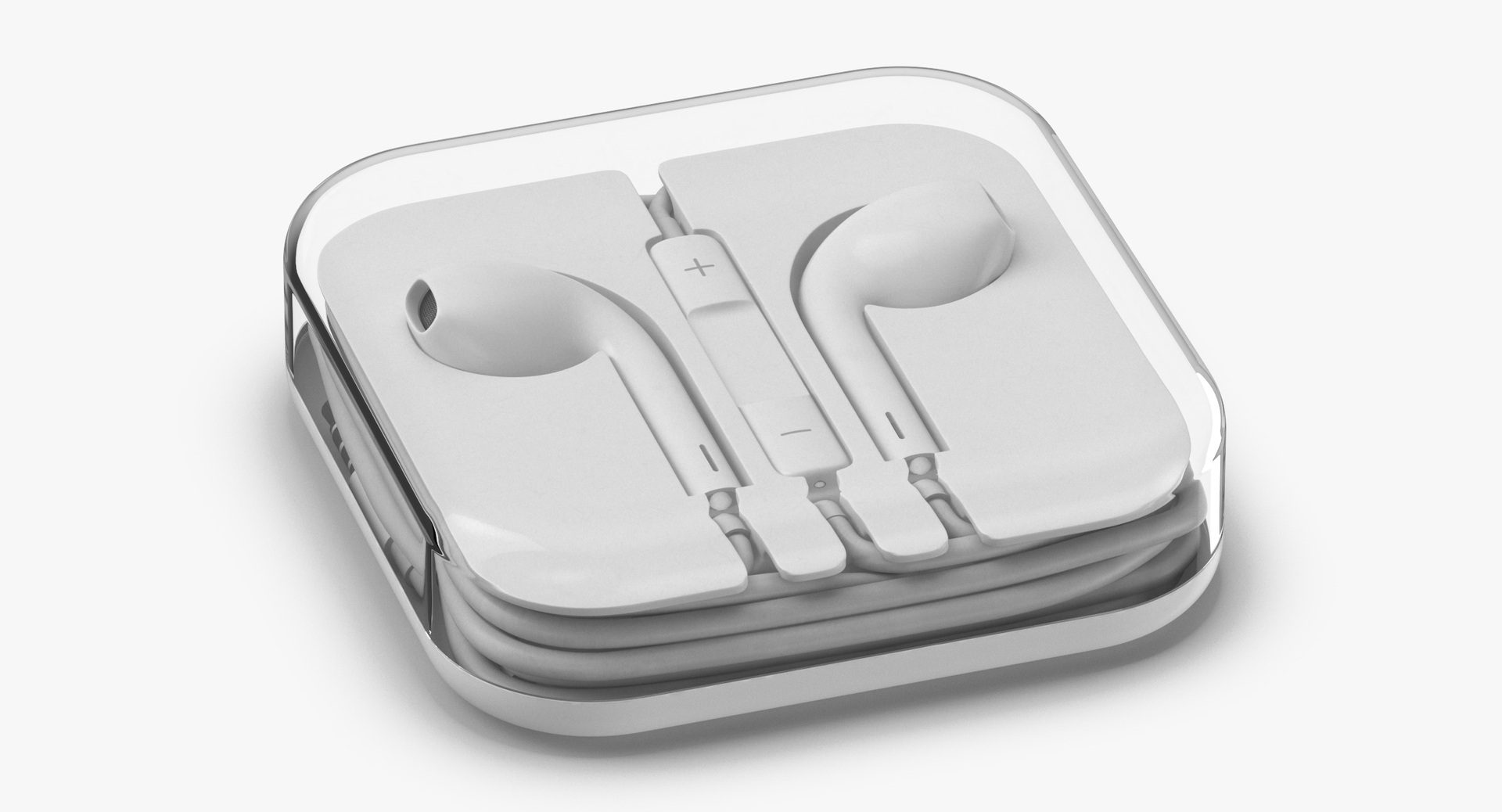 3D apple earbuds case TurboSquid 1289726