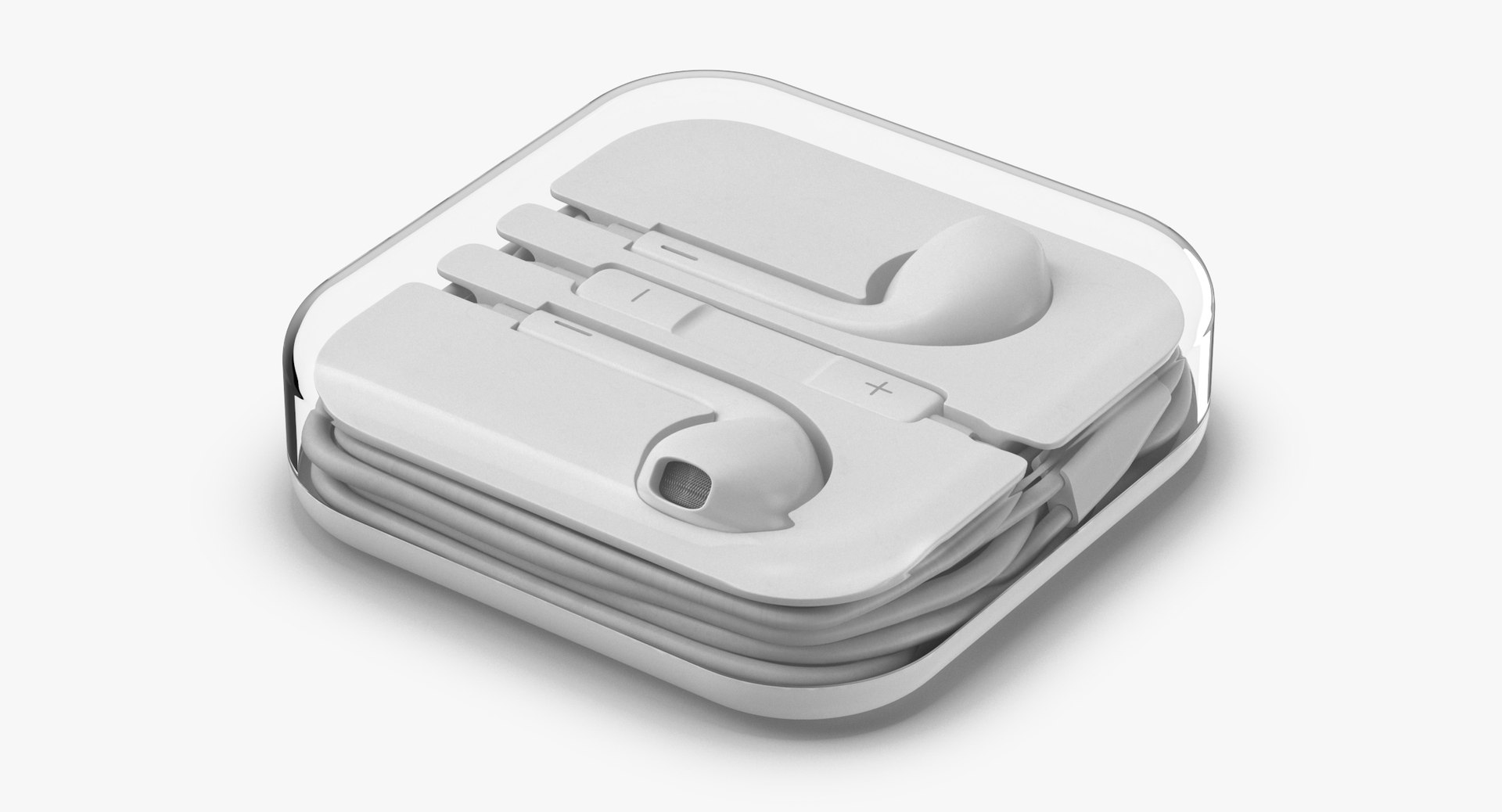 3D Apple Earbuds Case TurboSquid 1289726