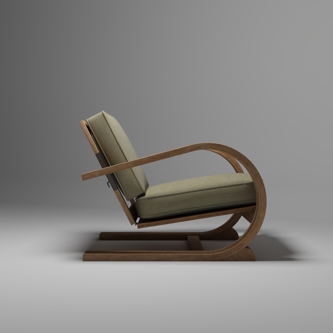 Armchair By Bas Van Pelt 3D Model - TurboSquid 2103207