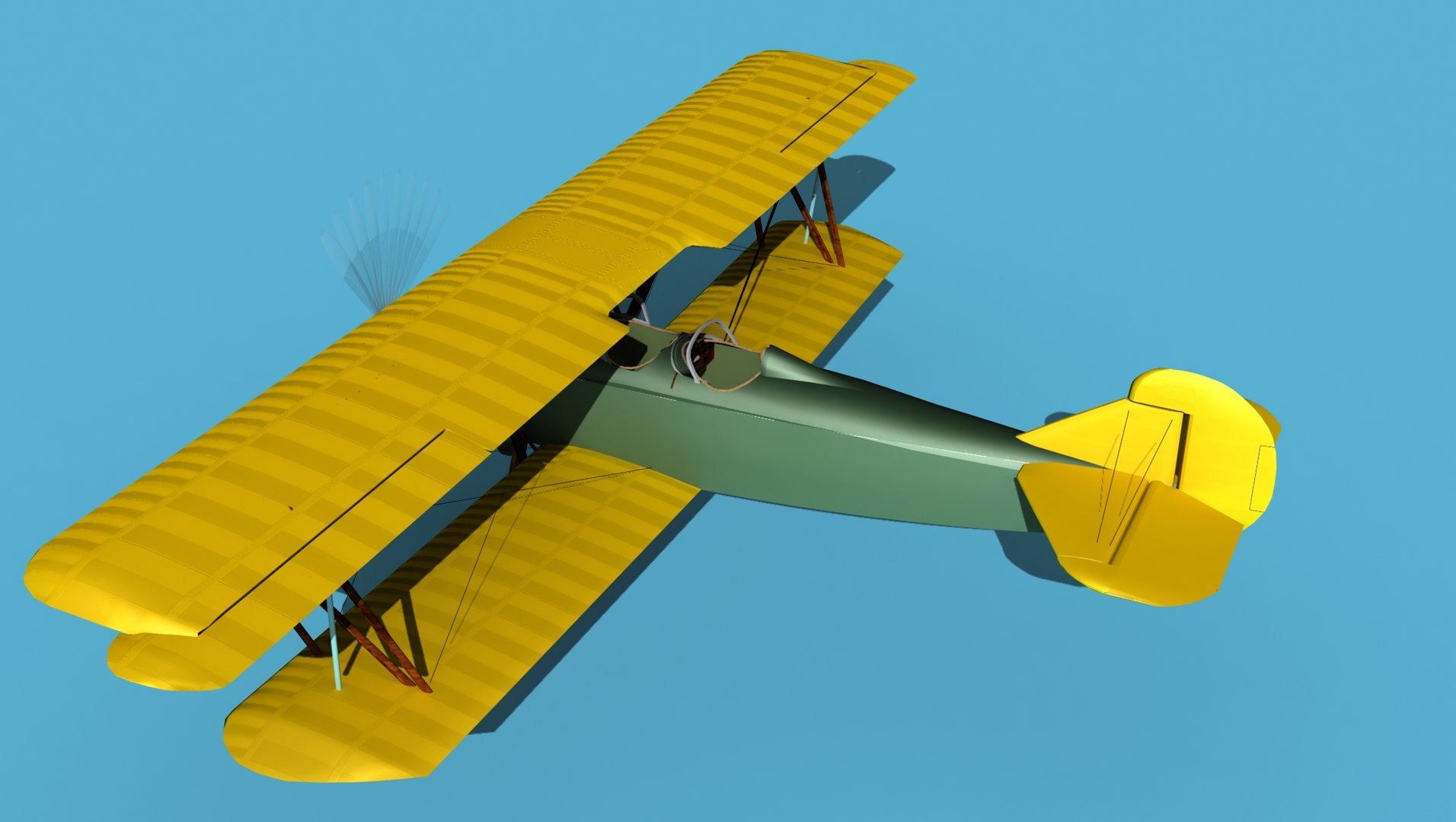 Travelair 2000 V03 3D TurboSquid 1924831