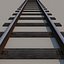 Low Polygon Railroad Track Collection