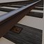 Low Polygon Railroad Track Collection