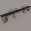 Low Polygon Railroad Track Collection
