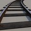 Low Polygon Railroad Track Collection