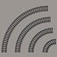 Low Polygon Railroad Track Collection