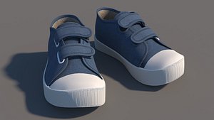 shoe cartoon 3D model