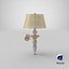 3D wall light model