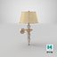 3D wall light model