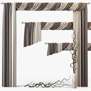 3d obj curtains