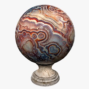 Fortune teller Mineral Crystal Ball 3D