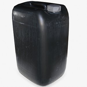 Plastic JerryCan Black