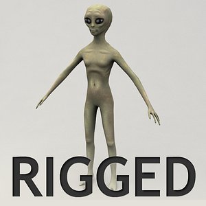 Alien rigged