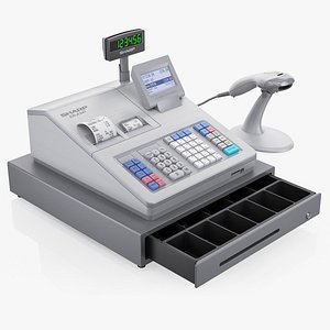 Cash register SHARP ER-A347 ER-A247 XE-A407 XE-A507