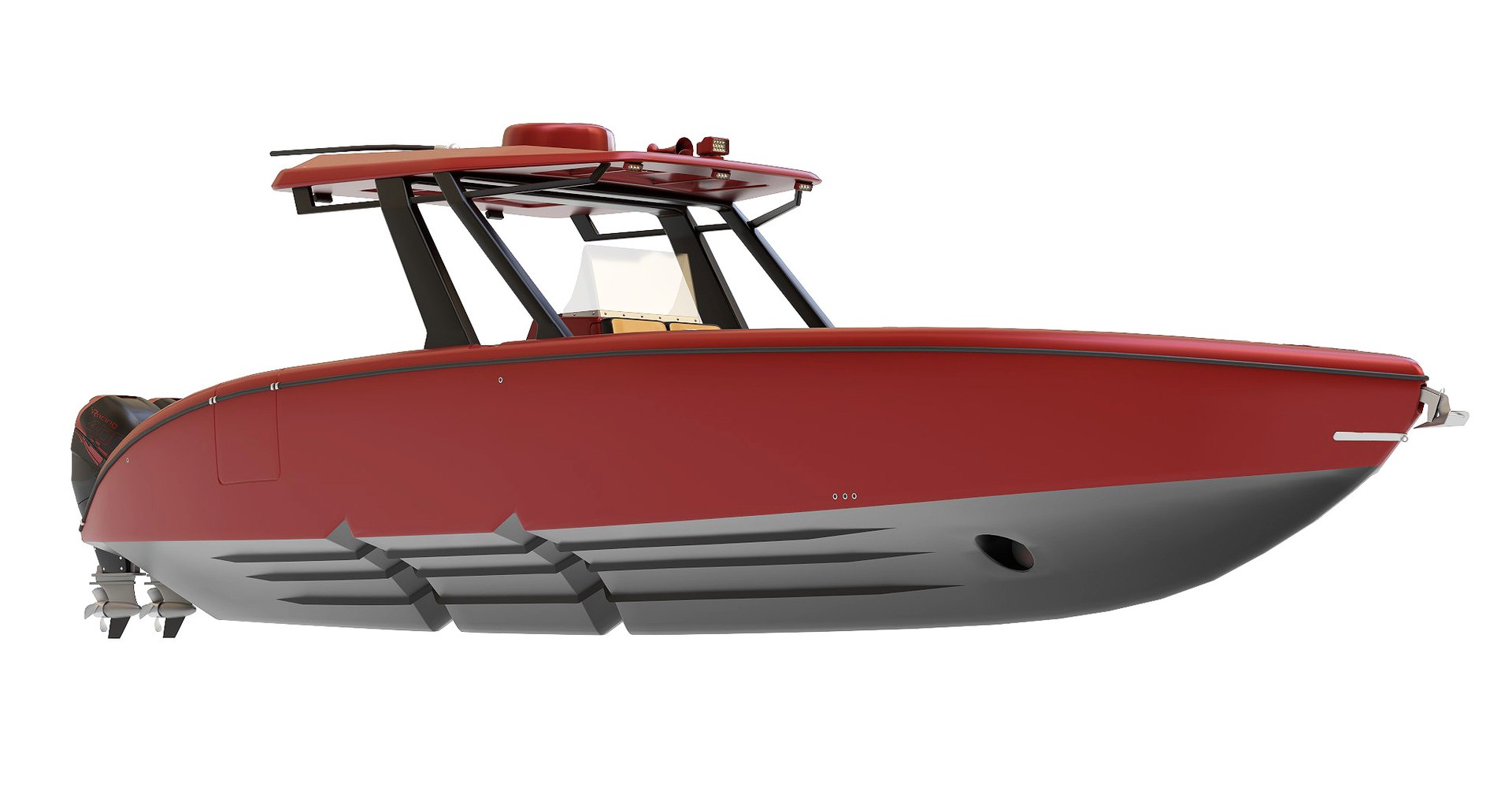 Motorboat 3D Model - TurboSquid 2290408