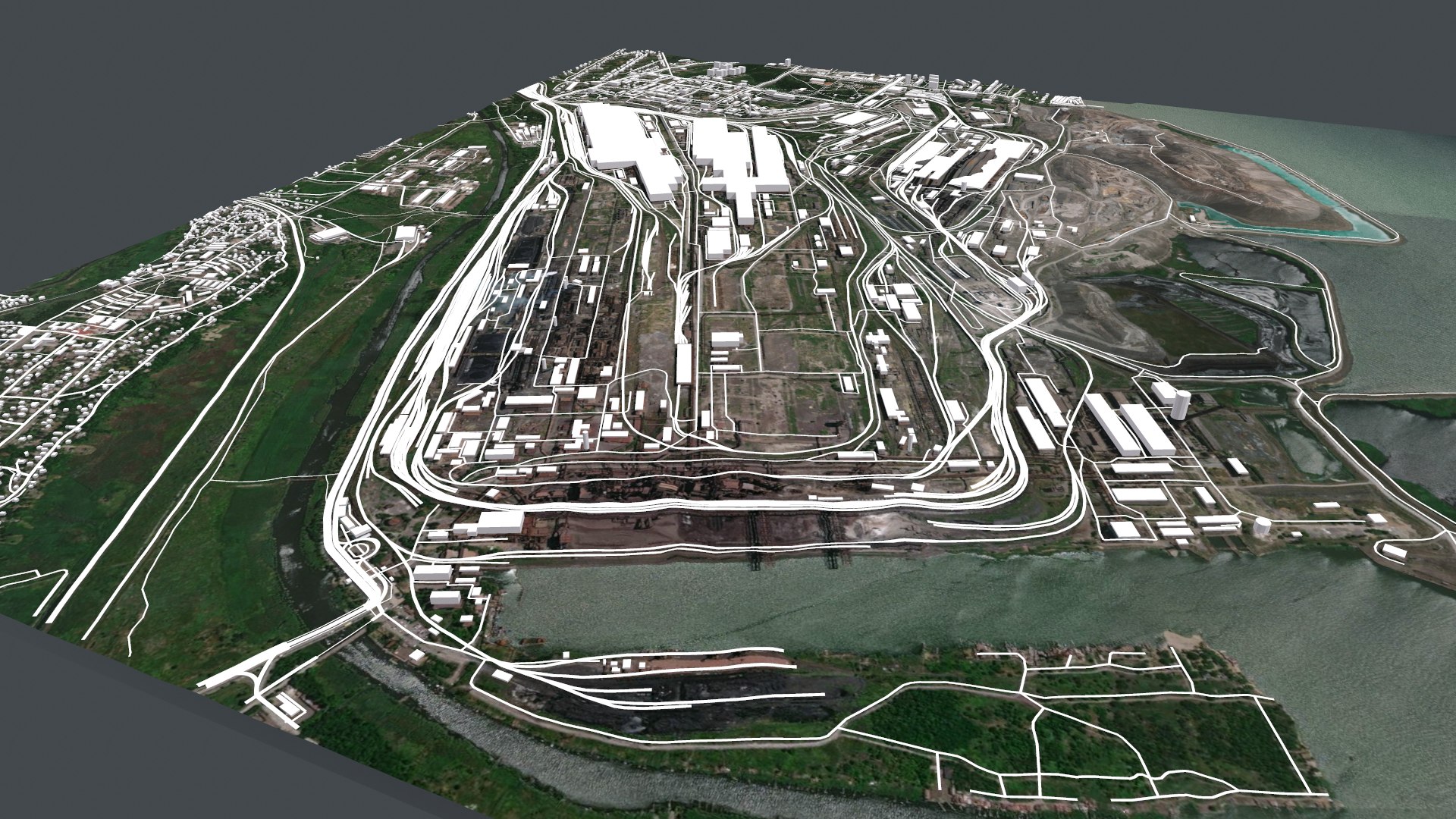 3D Azovstal Plant Mariupol Ukraine Model - TurboSquid 1881604