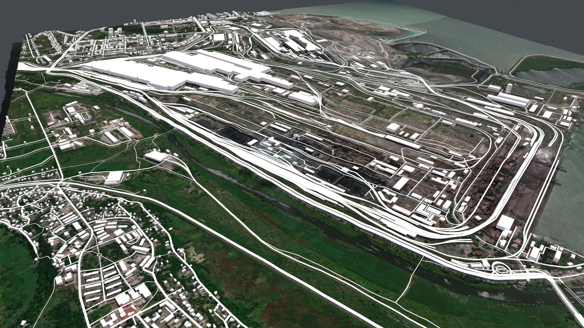 3D Azovstal Plant Mariupol Ukraine Model - TurboSquid 1881604