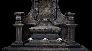 3D altar architecture element ornament photogrammetry