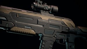 AssaultRifle 3D model