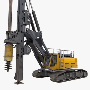 Rotary Drilling Rig 3D model