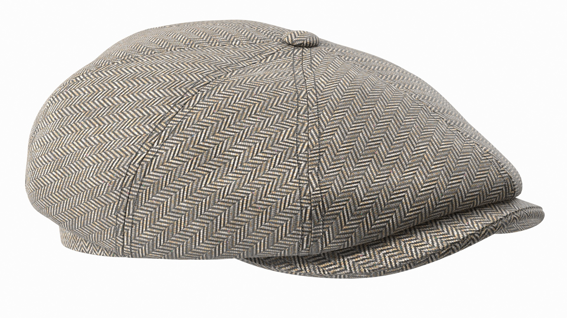 Wool Flat Cap Grey 3D - TurboSquid 1943500