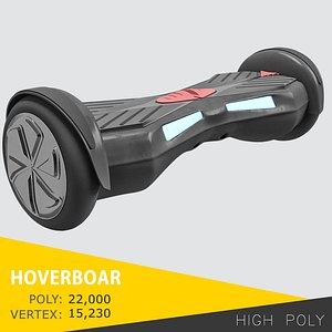 hoverboard board hover 3D