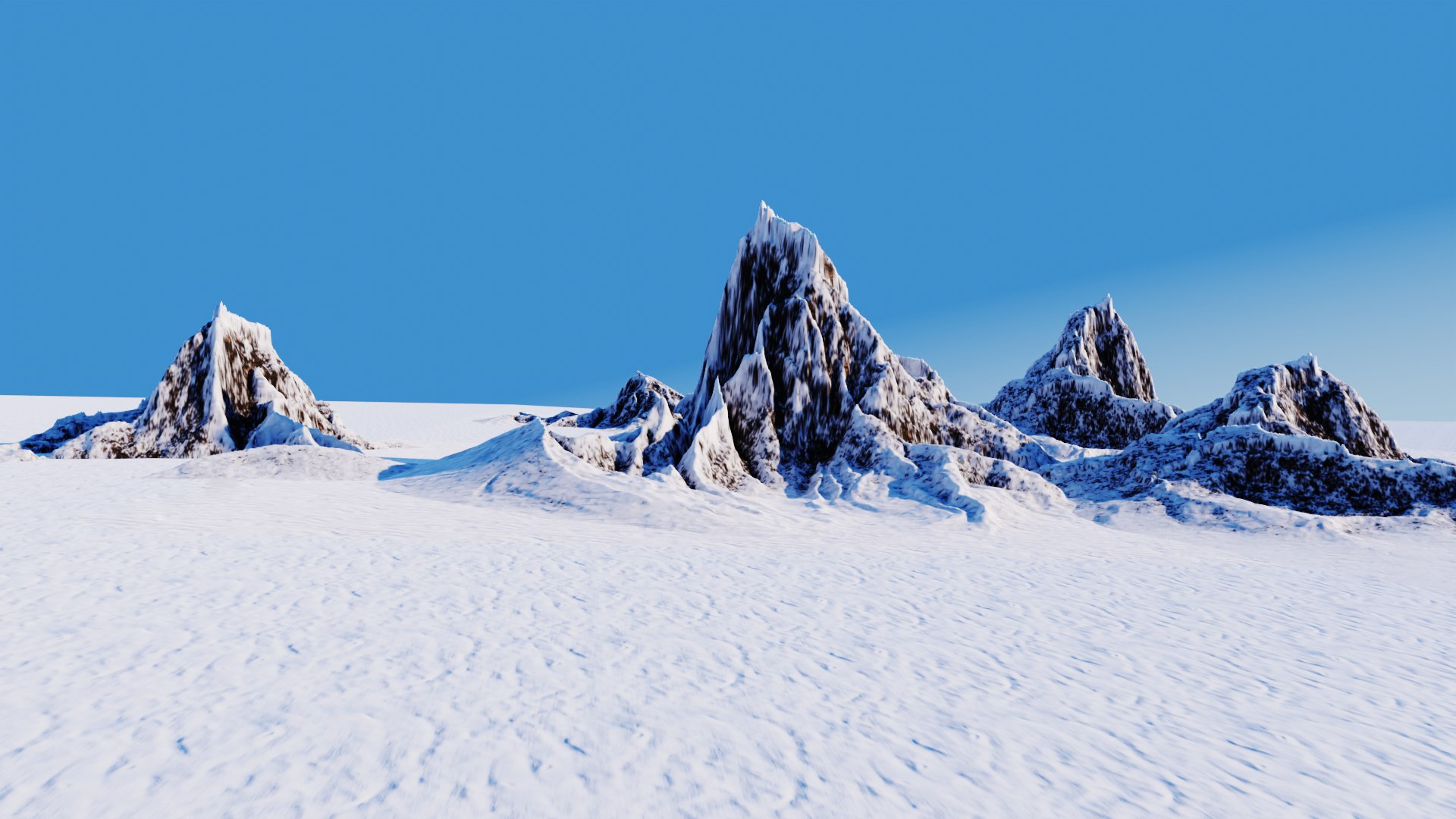 Mountain In The Alps 3d Model - Turbosquid 1844677