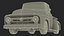 1956 Ford F100 Pickup Truck Tuned Simple Interior