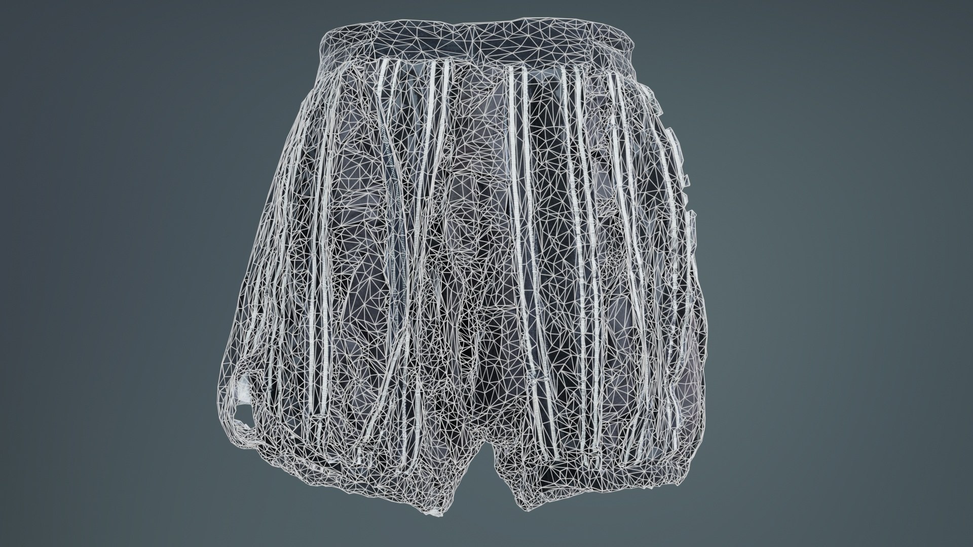 3D Model Prince Trousers Short Remastered - TurboSquid 2360568