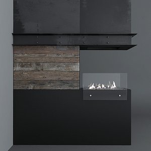 fireplace model