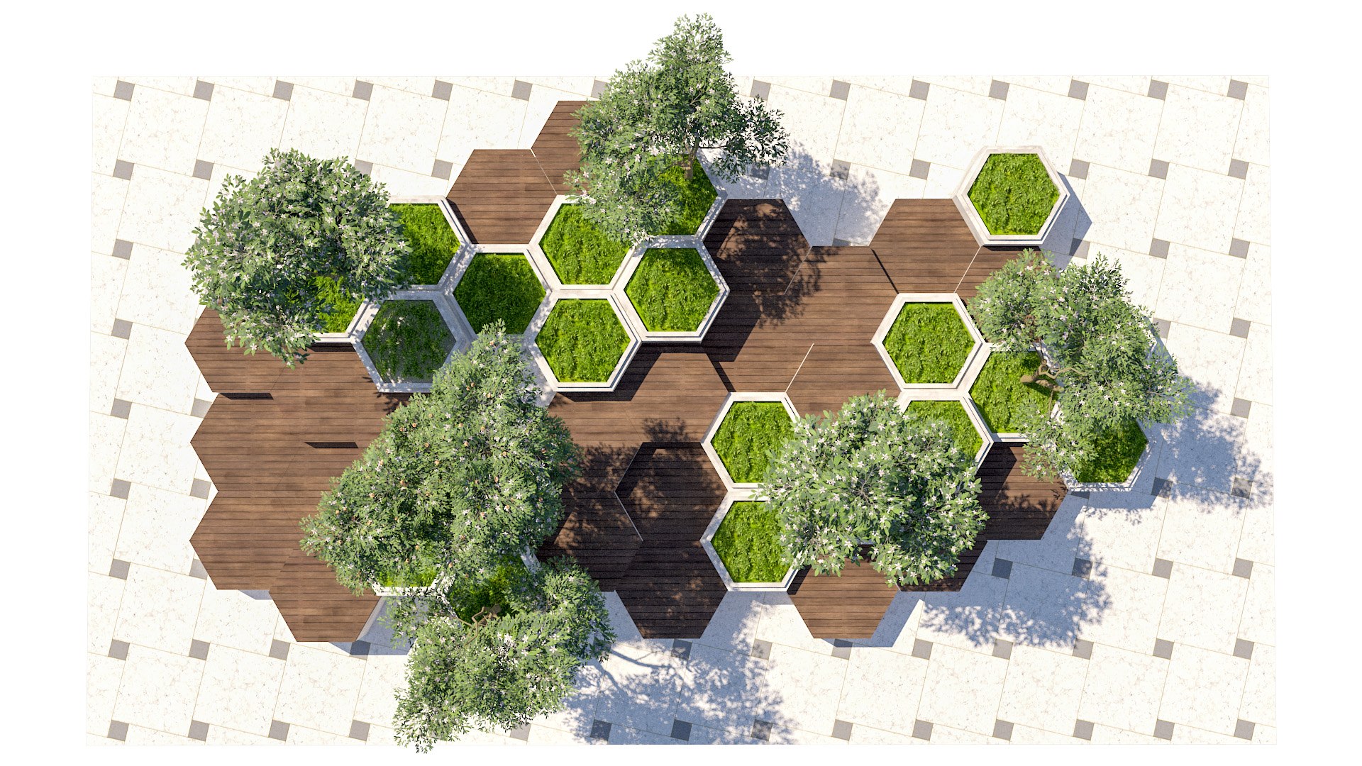 Modern Modular Hexagonal Urban Furniture 3D model https://p.turbosquid.com/ts-thumb/Qn/bKrStH/L4/render3/jpg/1775567462/1920x1080/fit_q87/75e38d0e046470b2b8e698184da473a4368d3a14/render3.jpg