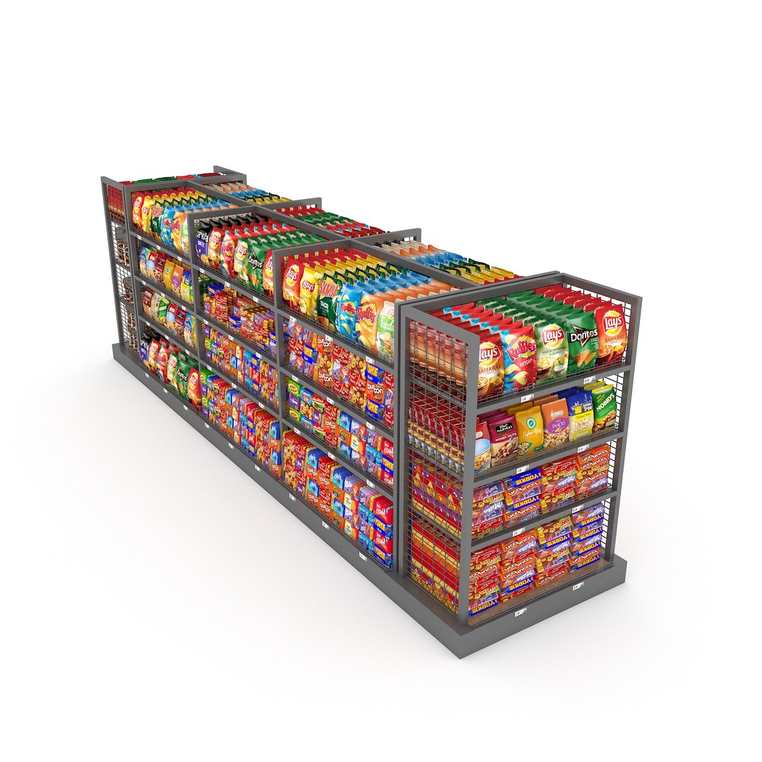 3D Market snack section https://p.turbosquid.com/ts-thumb/Qn/cMxYdk/bv/02/jpg/1633559904/1920x1080/fit_q87/0b5ca70c337a731fbab31ba3f47695b10f433e96/02.jpg