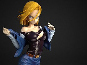 android no18 3D