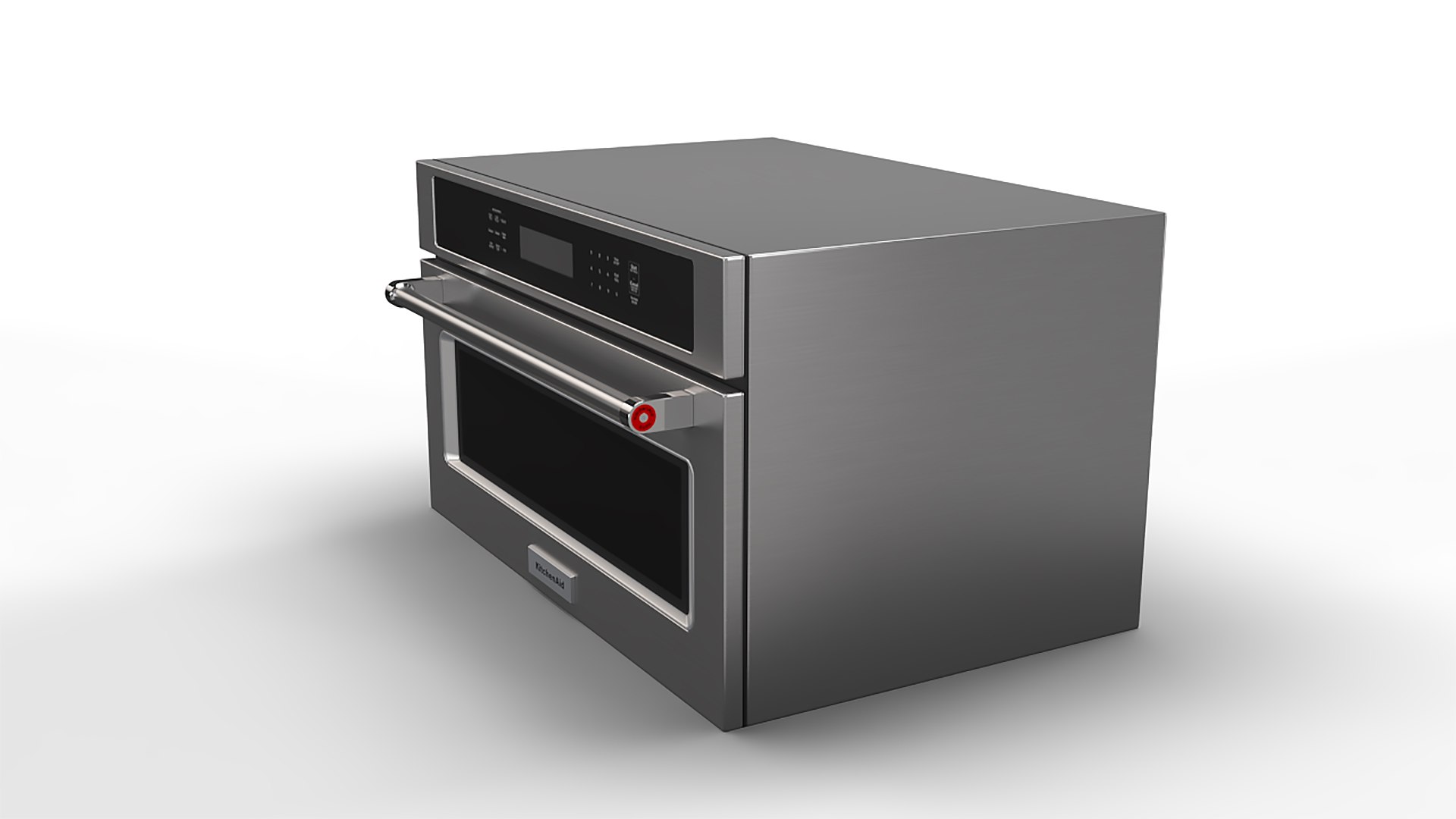 KitchenAid Microwave Oven KMBP100ESS 3D Model TurboSquid 2208216