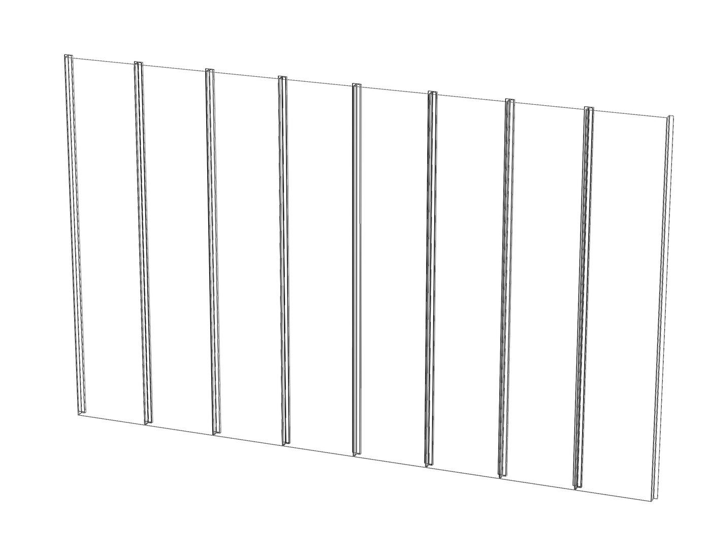 Aluminium Spandrel Panels 3D Model - TurboSquid 2164351