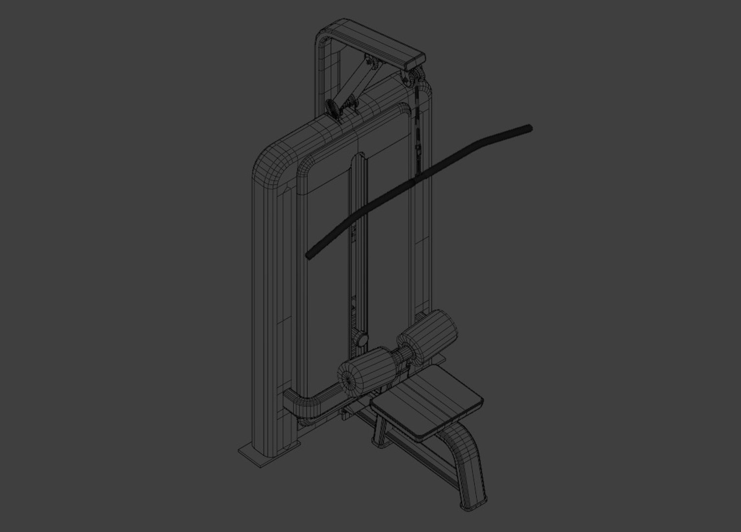 3D model Lat Pulldown Machine https://p.turbosquid.com/ts-thumb/Qn/jAka4H/1T/13/jpg/1726497105/1920x1080/fit_q87/eef9d1d1980cdeefa7dd5fe5df666df63b0e4b42/13.jpg