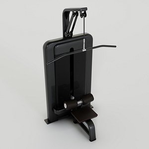 3D model Lat Pulldown Machine