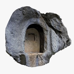 cavity rock 3D model
