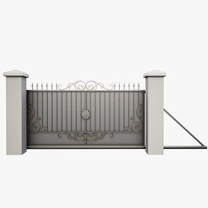 Wrought Iron Gate 34